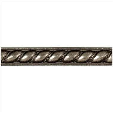 Metal Rope Liner Pewter 1" x 6"