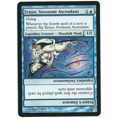 Magic the Gathering - Saviors of Kamigawa - #35/165 - Erayo, Soratami Ascendant