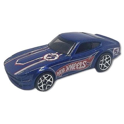 Hot Wheels - Datsun 240Z: '07 Hot Wheels Racing #4/4 - #080/180 *Blue / Loose*