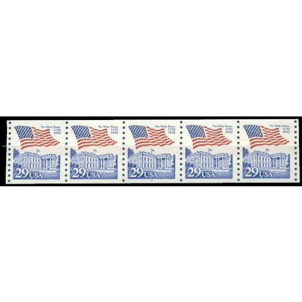 2609 29c U.S. Flag Over White House Fine MNH PNC 3/5 P0882