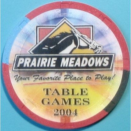 Prairie Meadows. $5 Casino Chip. Altoona, IA. W99