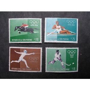 San Marino 1960 - Summer Olympic Games / Rome, complete set - MNH**