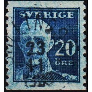Sweden. 1920 20ore S.G.104a Used