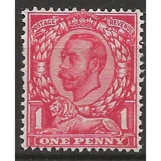 1912 SG345 1d Scarlet Wmk Royal Cypher Simple Unmounted Mint ....