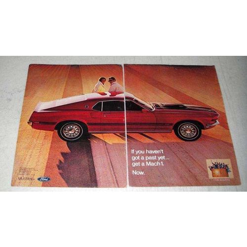 1969 Ford Mustang Mach 1 Ad - Haven't Got a Past