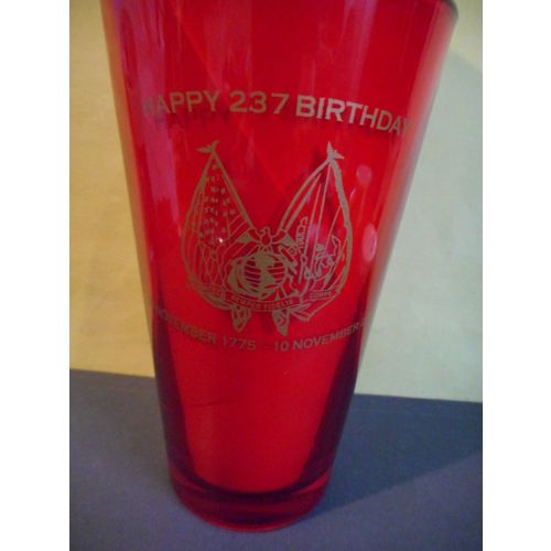 United States Marine Corps Fort Leonard Wood,Missouri,Drink Glass,237 Years 2012