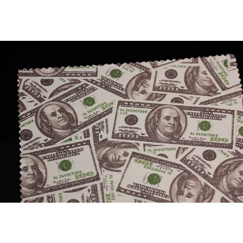 US Dollar Motif Microfiber cleaning cloth