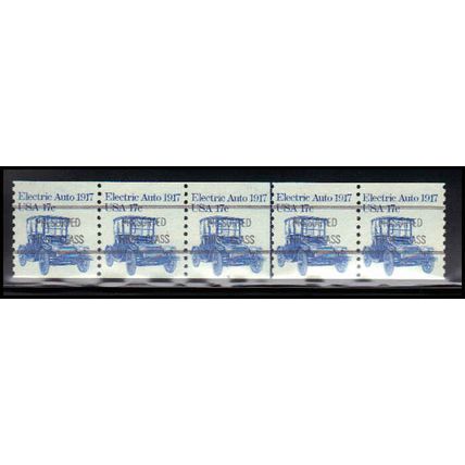 1906a 17c Electric Auto Very Fine MNH Dry Gum PNC 3A/5 X1395