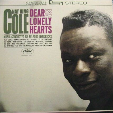 Nat "King" Cole-Dear Lonely Hearts-LP-1962-NM/EX