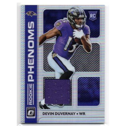 OPTIS ROOKIE PHENOMS DEVIN DUVERNAY JERSEY REFRACTOR