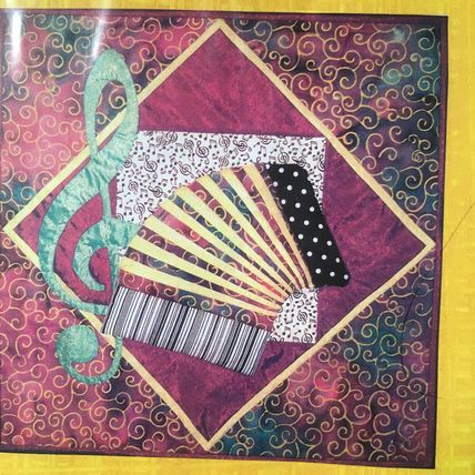 Pattern Paper Pieced ACCORDION IMPRESSION