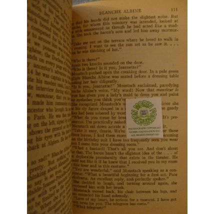 THE INN OF FIVE LOVERS by CECIL SAINT-LAURENT A VERY FRENCH NOVEL VINTAGE PB