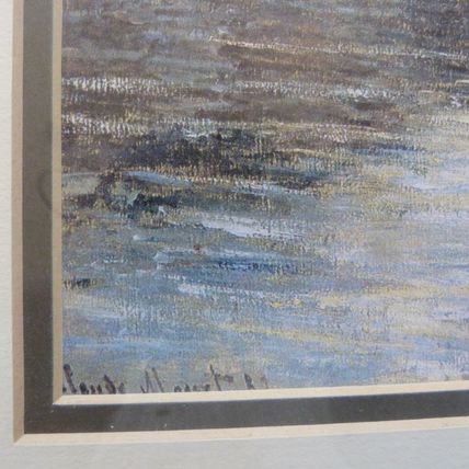 ART PRINT Claude MONET Low Tide at Pourville 1882 France impressionist painting