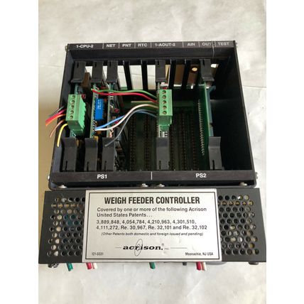 ACRISON 115-0932,APW 97-621215,1-CPU-2 WEIGHT FEED CONTROLLER RACK,CH