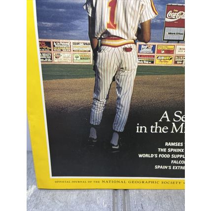 National Geographic Magazine April 1991 Season in the Minors Vintage Collectable