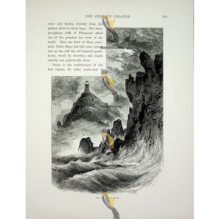Cobiere Light, Jersey, Book Illustration (Print), c1875