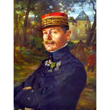 GENERAL HUMBERT 1915 Lucien Jonas FRANCE WORLD WAR I PRINT