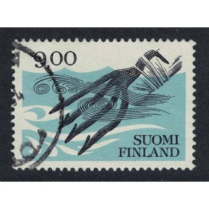 Finland Fishing Four-pronged fish spear 1984 Canc SG#899b MI#939