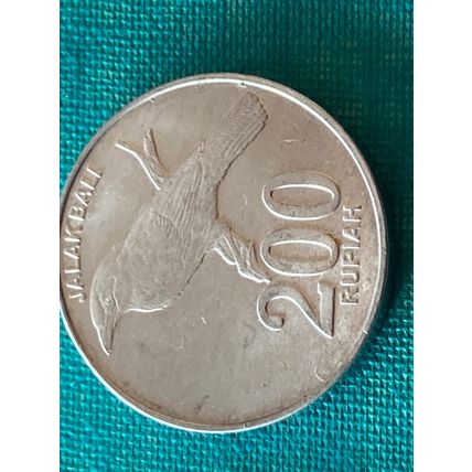 Umlaufmünze Indonesien 200 Rupien 2003