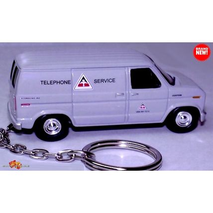 VERY RARE KEYCHAIN FORD ECONOLINE ☎️ PHONE REPAIR SERVICE ❤️GREAT GIFT❤️