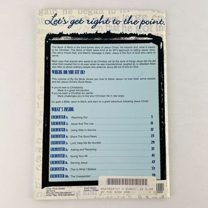 By The Book: Mark Paperback by Bob Shell, Abingdon Press