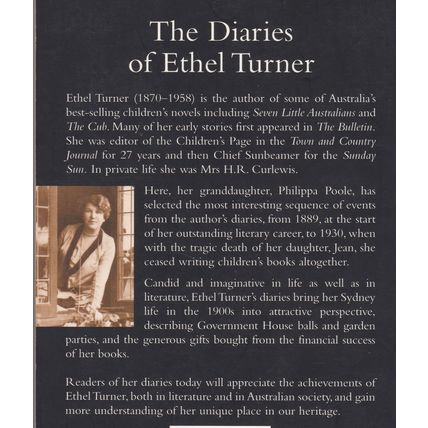 The Diaries Of Ethel Turner compiled by Philippa Poole. Ref: B6233