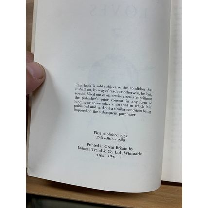 1969 JOHN BETJEMAN "FIRST AND LAST LOVES" ARCHITECTURE PAPERBACK BOOK (P3)