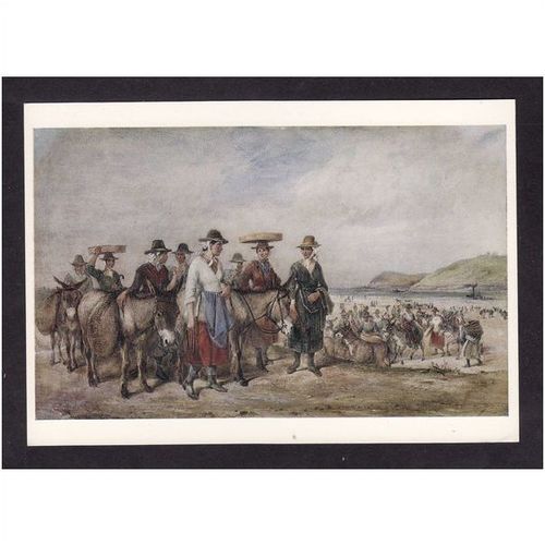 COCKLE WOMEN .. CHARLES HARVEY WEIGALL C. 1875 - UNUSED