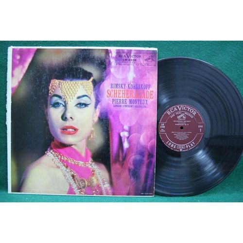 Pierre Monteux - Rimsky-Korsakoff: Scheherazade - LM 2208 - VG+