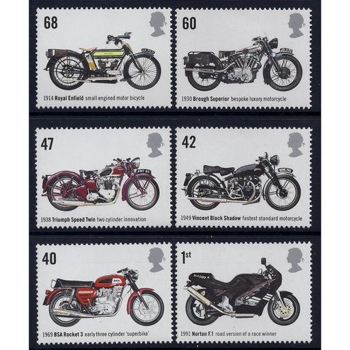 Great Britain 2005 Motorcycles SG 2548-2553 Sc2295-2300 Unmounted Mint NHM stamp