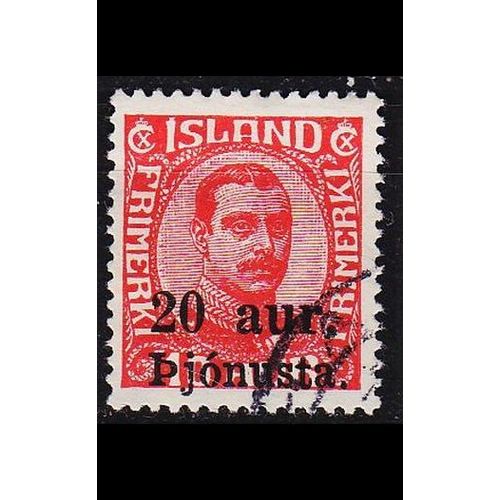 ISLAND ICELAND [Dienst] MiNr 0043 ( O/used )