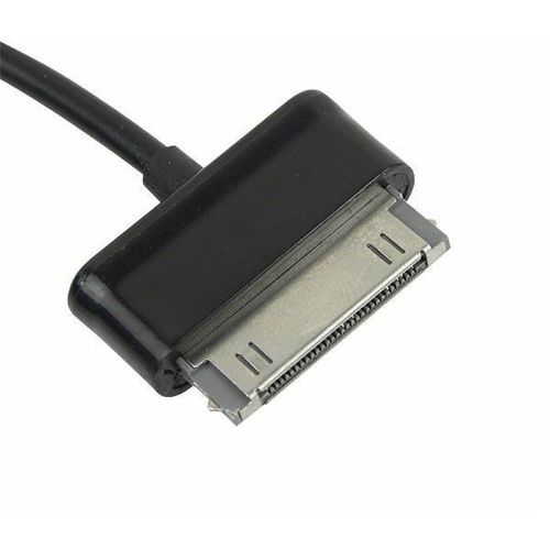 USB OTG Adapter Cable for Samsung Galaxy Tab 7.0, 7.7, 8.9, 10.1 - Black