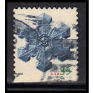 Used 4107 39c Snowflake-Large Center Fine BPS W4859