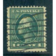 Used 405 1c George Washington Fine Plus A08469