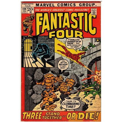 FANTASTIC FOUR # 119 Black Panther