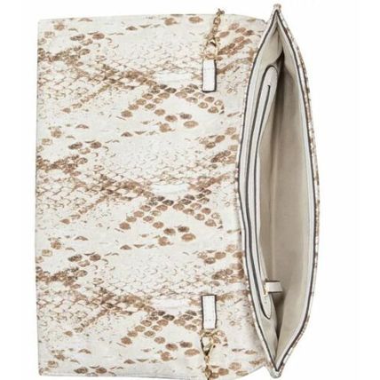 INC Bowah Hands Through Clutch Sunkissed Snake