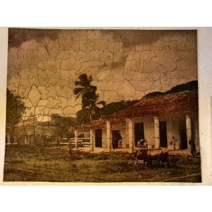 1940s Hart Cuban Countryside Picture Puzzle 300-500 pieces