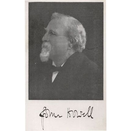 John Howell Warwickshire African Ship Missionary Signed Postcard