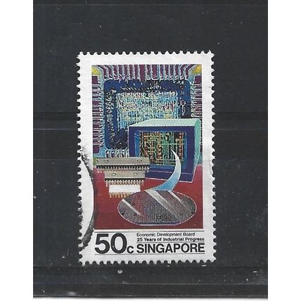 Singapore.SG533 50c EIectronics Industry.Fine Used.Jul25