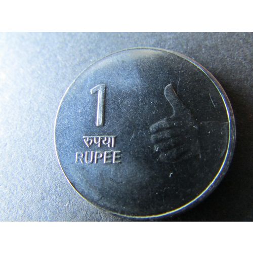 2009 INDIA ONE RUPEE FREE POST. AN