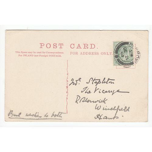 The Newlands Harrow-on-the-Hill Postcard 1907 Middlesex