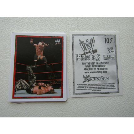 Topps - Merlin 2008 WWE Heroes Wresting Stickers 1-216 & P1-P15 Variants (EB2)