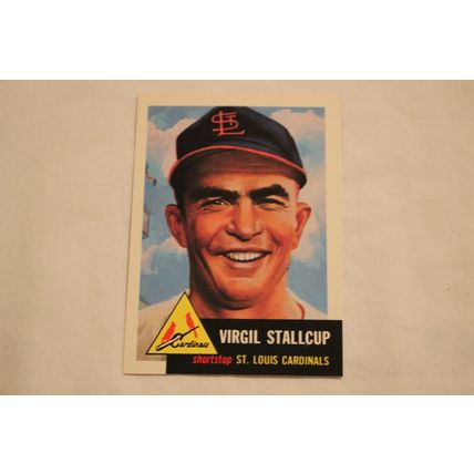 Thomas Virgil Stallcup 1991 Topps 1953 Archives NO. 180