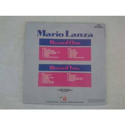 MARIO LANZA – THE MARIO LANZA COLLECTION - 12" DOUBLE ALBUM