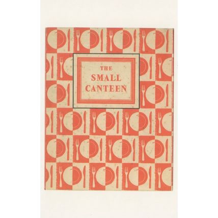 The Small Canteen 1947 Empire Tea Bureau Book Postcard