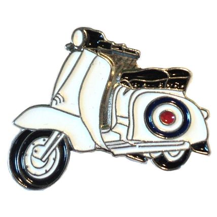 RAF Target On Side Scooter Scooterist MOD Metal Scooter Bike Metal Badge NEW