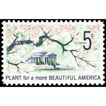 Plant for More Beautiful America PACK OF TEN 5 Cent Postage Stamps Scott 1318