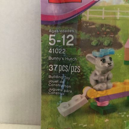 NEW Lego Friends Bunny's Hutch Set #41022 - 37 Pieces