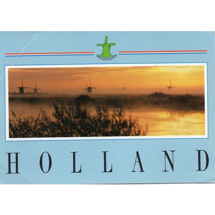 HOLLAND Picture Postcard (800)