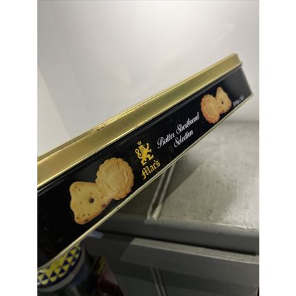 Puffing Billy Railway Train Empty Mac's Collectible Tin Container Display